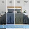 Grey Duvet Cover Queen Size Microfiber Duvet Cover with Zipper Duvet Cover Set of 1 Down Comforter Cover with 2 Pillow Shams Luxury Comforter Cover Qu