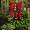 American Foxhound Dog Holiday Christmas Garden Flag Mailbox Flag Decorative Yard Flag Banner Outside Patio Artwork Yard Flower Beds, Garden Size