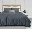 Grey Duvet Cover Queen Size Microfiber Duvet Cover with Zipper Duvet Cover Set of 1 Down Comforter Cover with 2 Pillow Shams Luxury Comforter Cover Qu