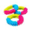 Pet toys tri-color rubber prickly ring dog molars bite-resistant toys dog toy