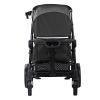 VEVOR All-Terrain Stroller Wagon, 2 Seats Foldable Expedition 2-in-1 Collapsible Wagon Stroller, Includes Canopy, Parent Organizer