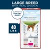 Large Breed Adult Dog Food Dry Formula;  40 lbs